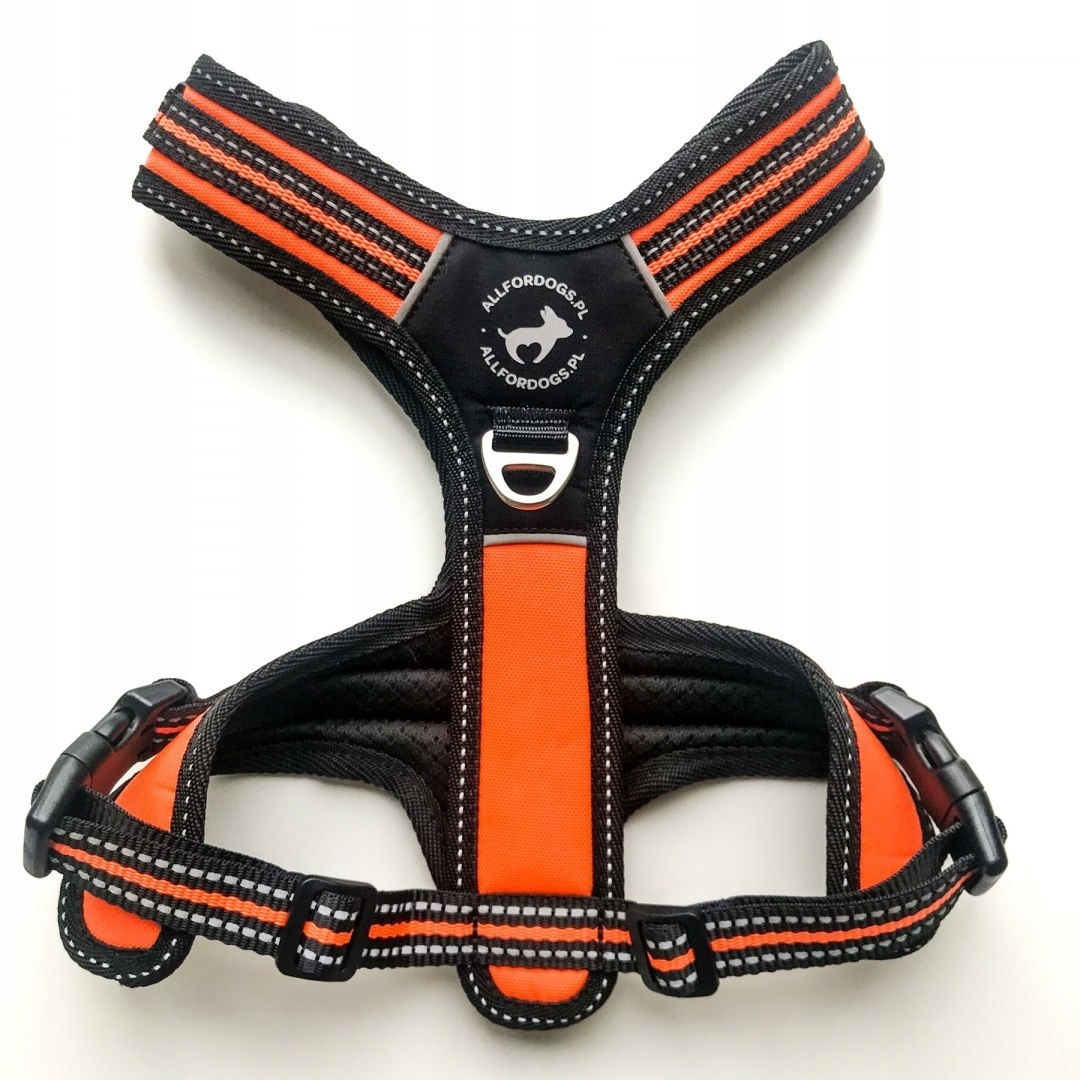 All For Dogs Postroj 3X-Sport oranžový L