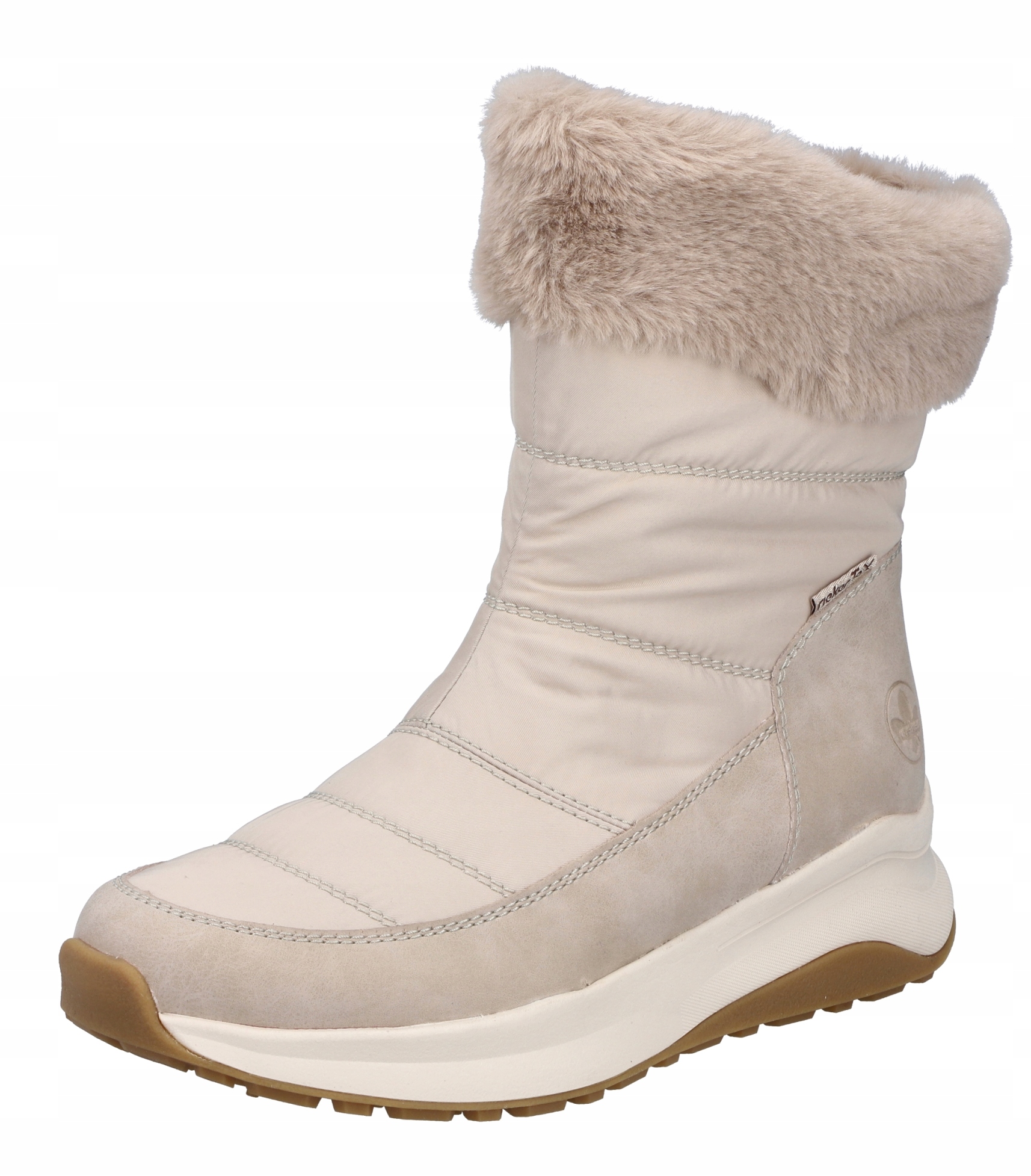 Rieker Z0983-60 vel.37 béžové boty sněhule Teplé Tex