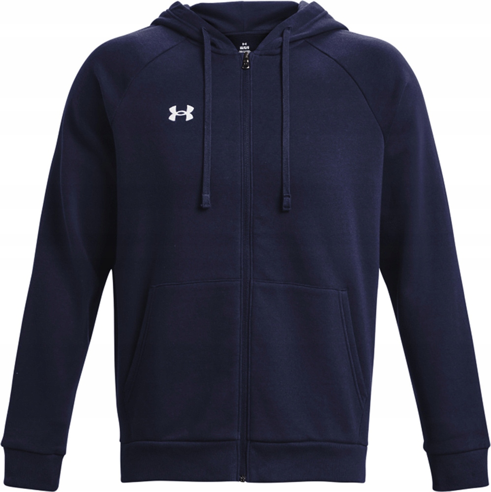 Pánská Mikina Under Armour Rival Fleece Fz Hoodie Tmavě Modrá 1379767 410 vel. L