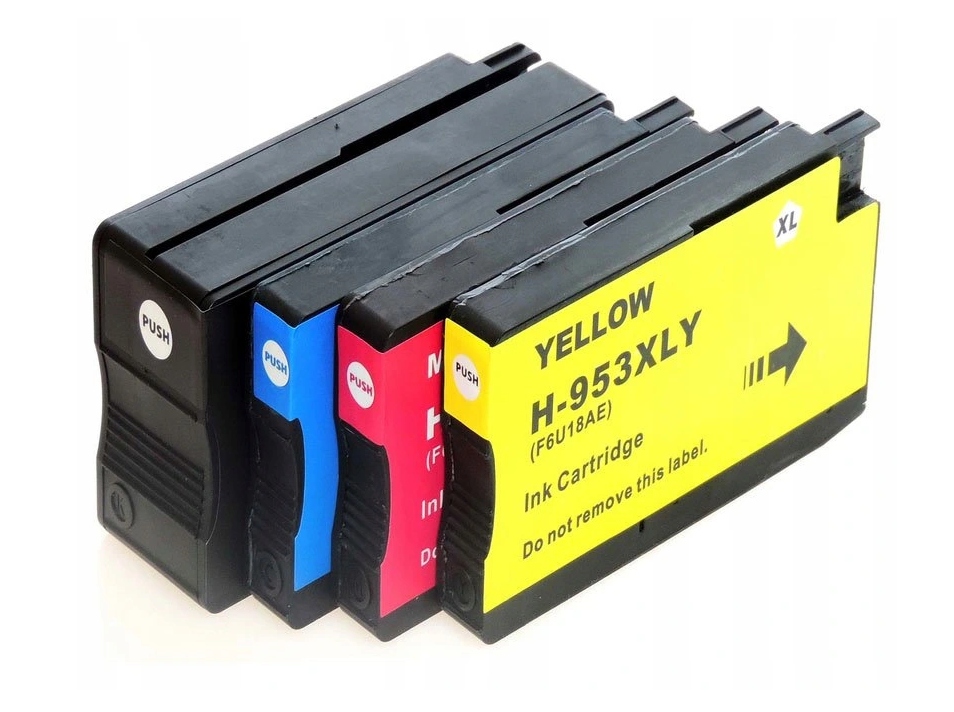 

4x Tusze zamienne do Hp 953XL 8720 8730 7720 8710