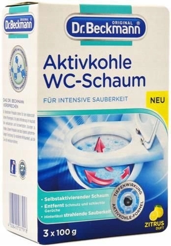 

De Dr Beckmann Aktivkohle WC-Schaum Zitrus Proszek
