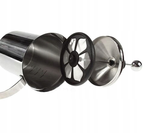 SPIENIACZ DO MLEKA RĘCZNY 400ML STAL KINGHOFF 3125 Marka Kinghoff