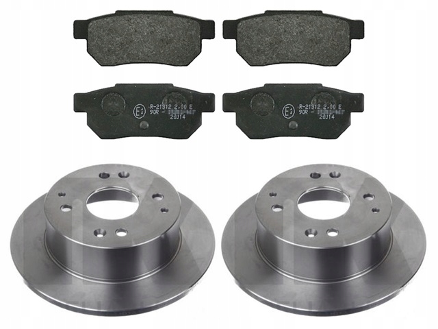 Диски колодки задняя CITY CIVIC V VI 3D 4D CRX JAZZ 2