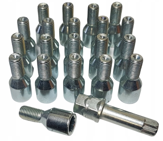 Болти torx 12x1. 5x22 конус оцинкований без шестигранника 20 EU