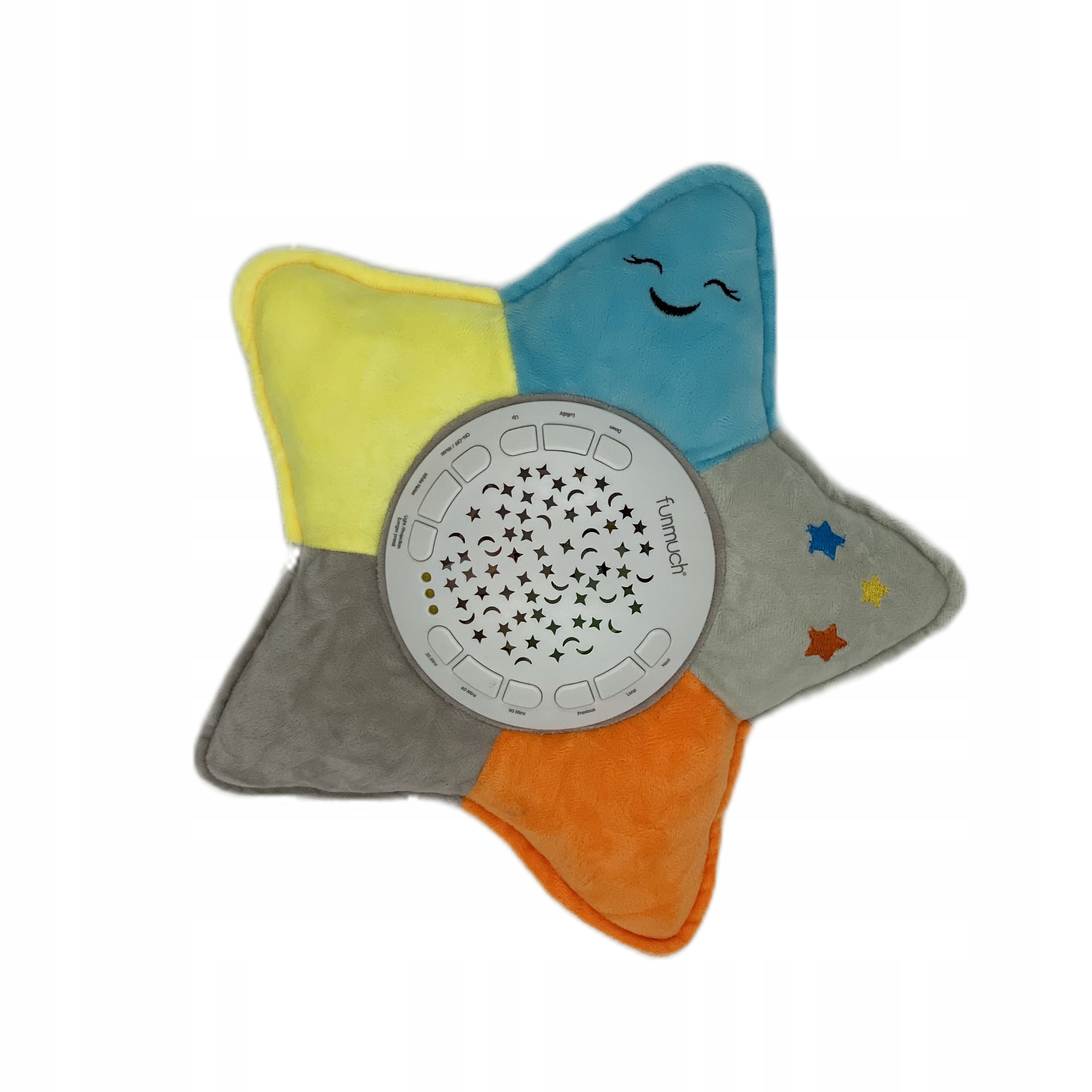 USYPIACZ DLA NIEMOWLĄT Z PROJEKTOREM GWIAZD PLUSZOWA GWIAZDA Marka inna