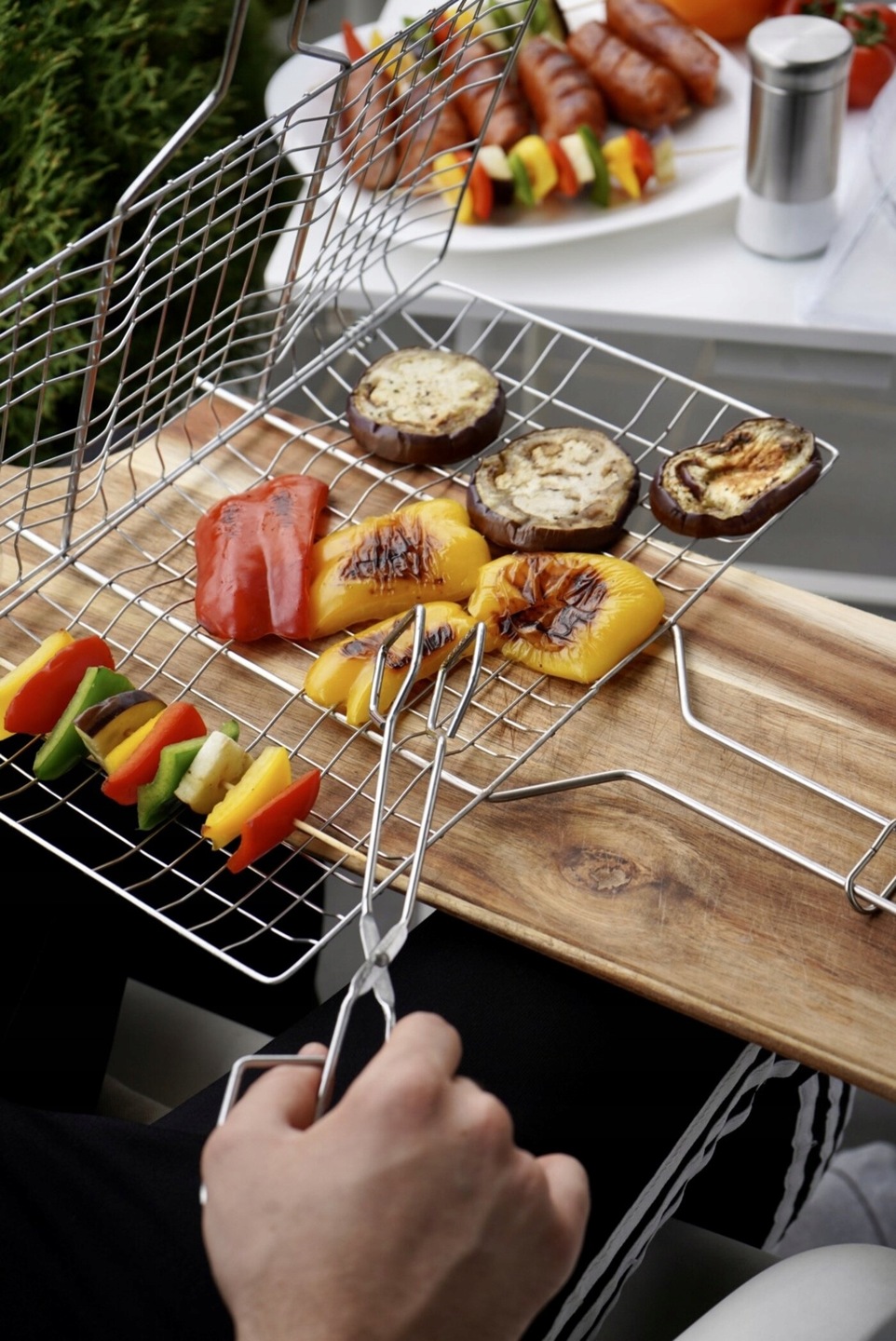 SZCZYPCE NOŻYCZKI DO GRILLA NIERDZEWNE INOX Kod producenta KQ0434