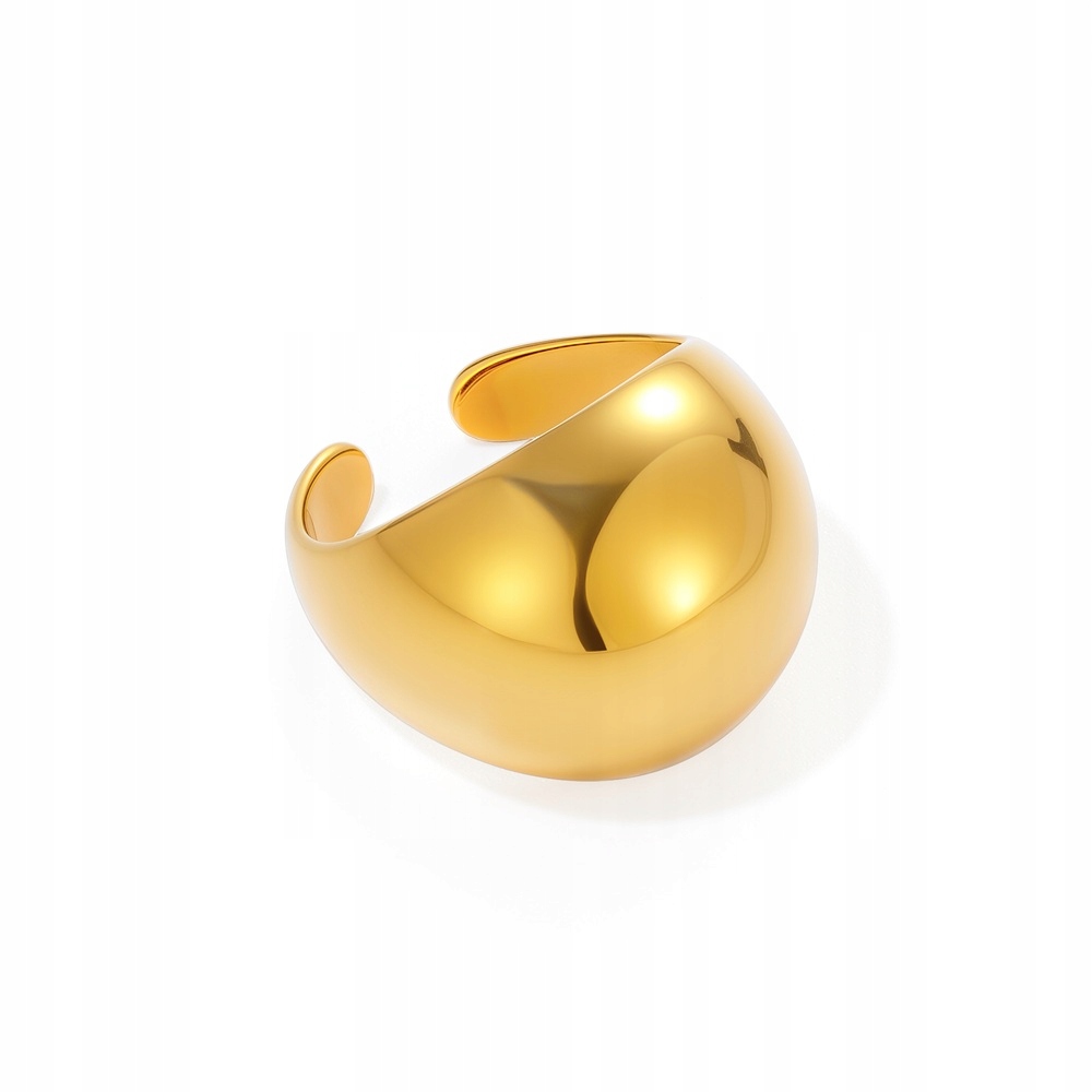 Pierścionek ze stali szlachetnej kula 19 Sadva