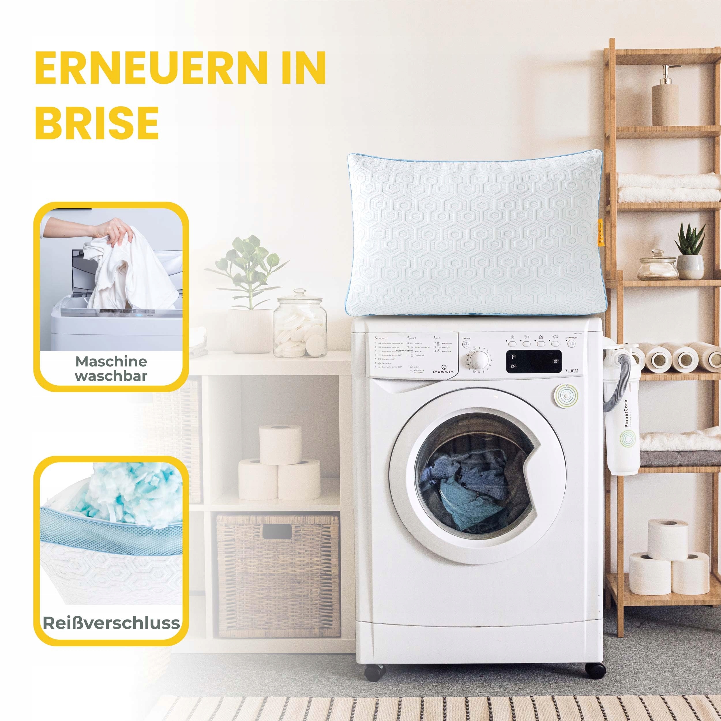 SLEEP COMFY Ergonomiczna Poduszka Ortopedyczna z Pianki Memory — miniatura 5