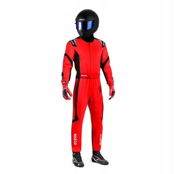 Kombinéza Sparco Thunder Fia 8877-2022 červeno-čierna veľ. XL