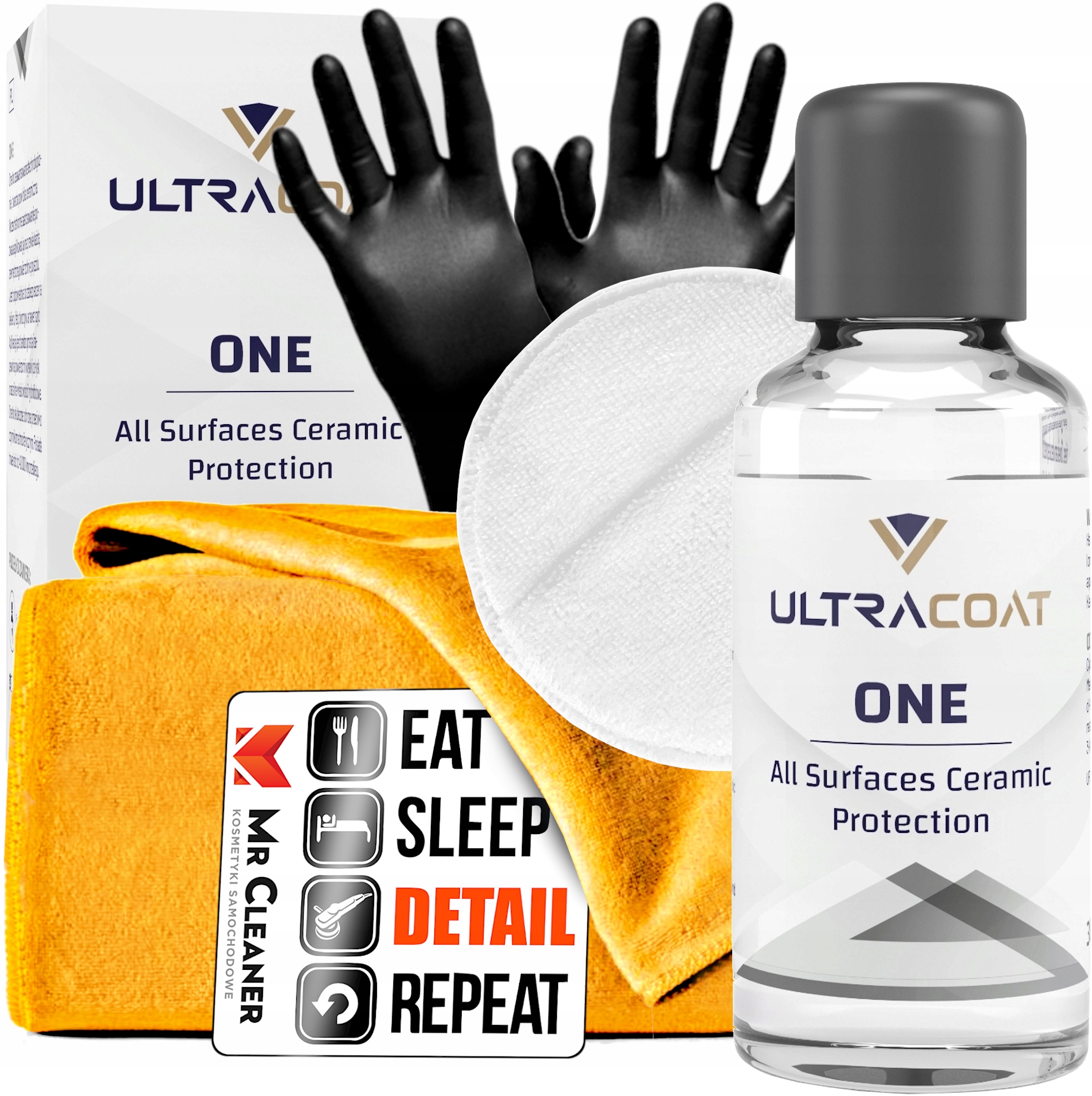 Ultracoat One Keramický náter na lak Auto Hydrofóbny 9H 3 roky 50 ml