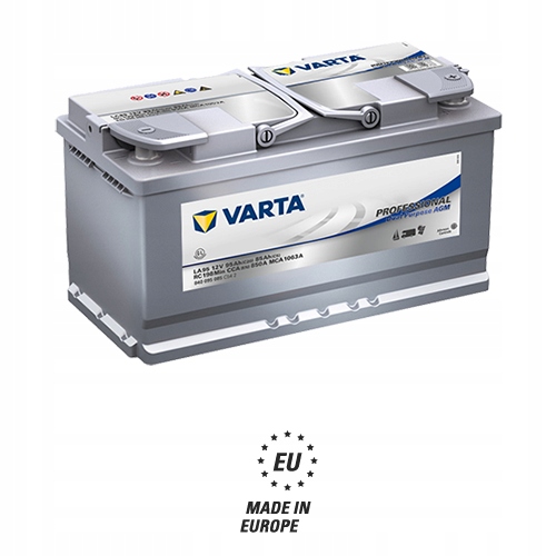 VARTA PROFESSIONAL AGM LA95 95Ah 850A JACHT,KAMPER