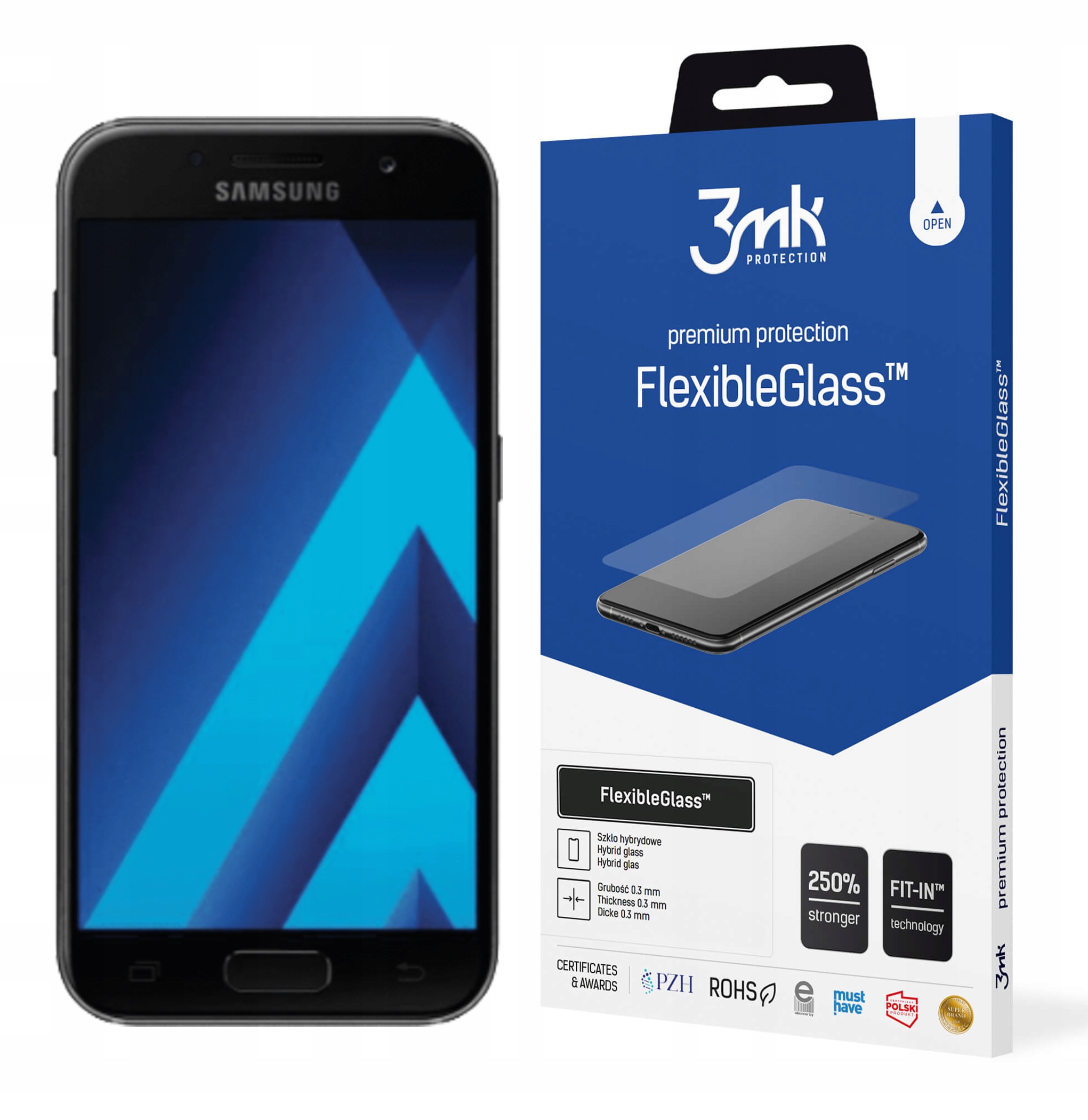 

3MK Szkło FlexibleGlass do Samsung A3 2017