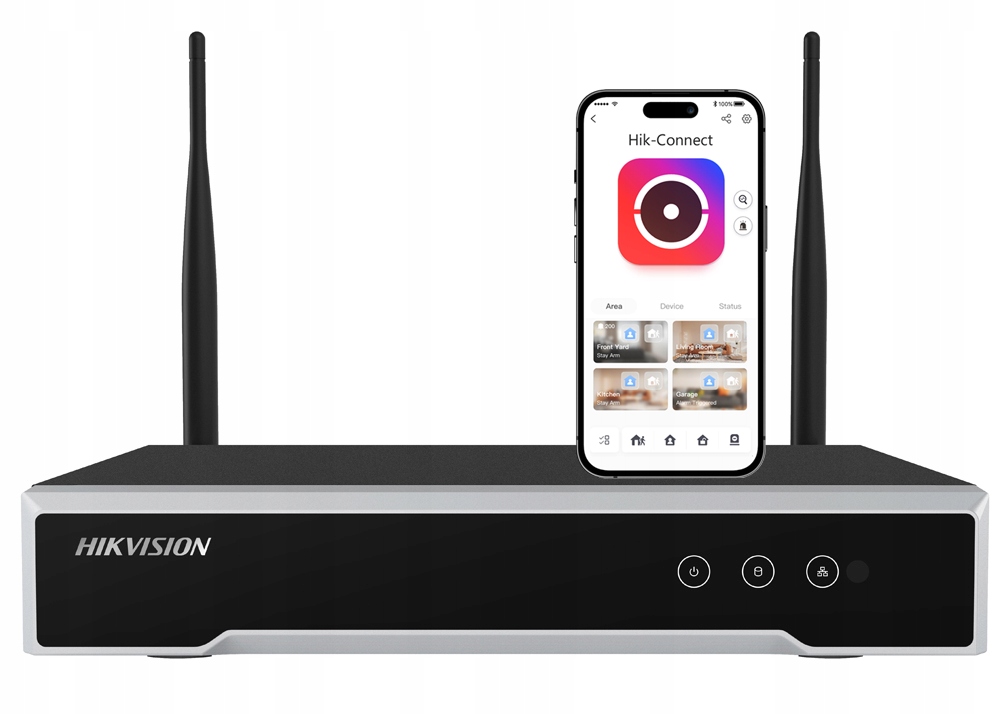 WiFi Ip rekordér Hikvision 8ch pro 8 kamer DS-7108NI-K1/W/M až 4Mpx