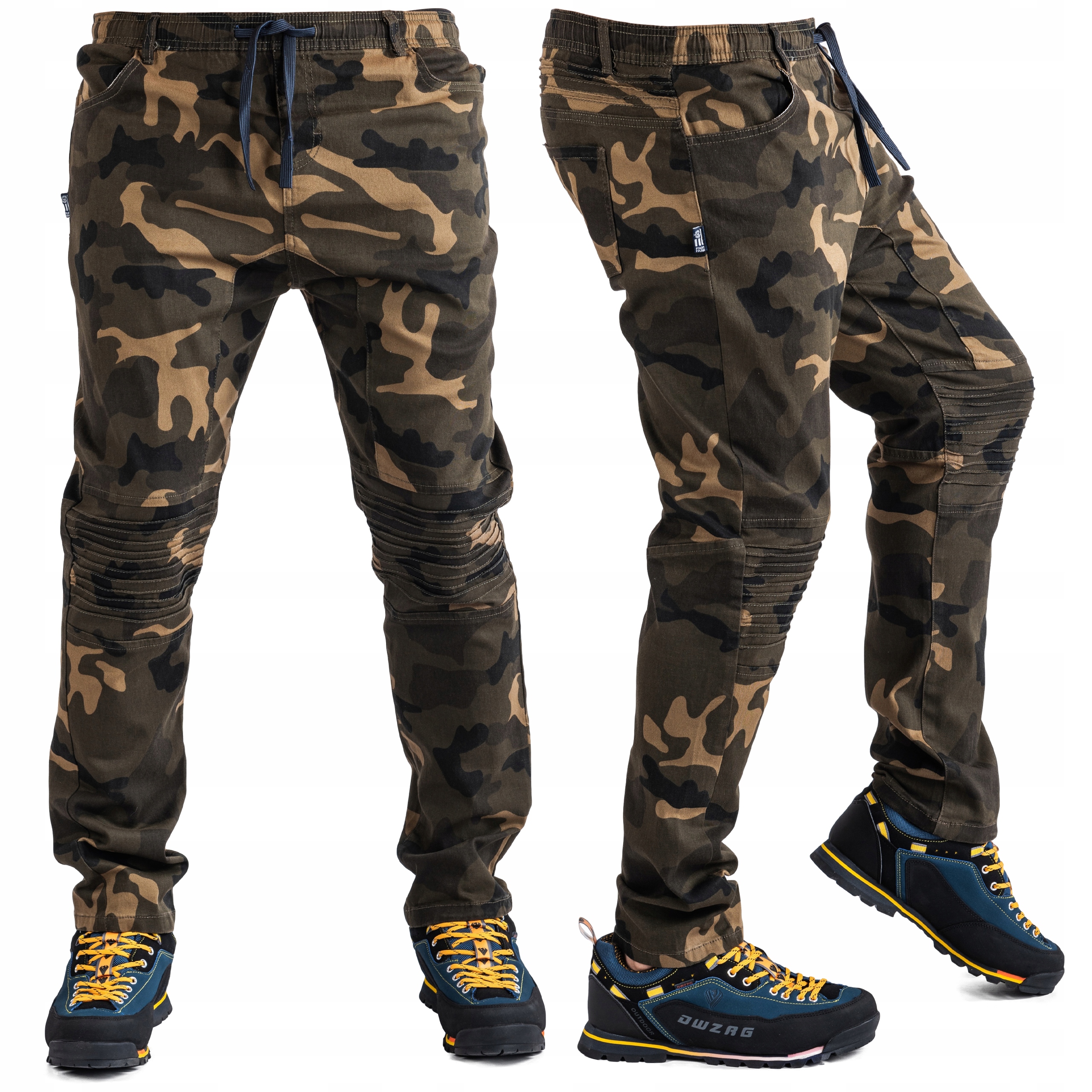 

Pas 88cm Spodnie materiałowe khaki Moro Felix r.S