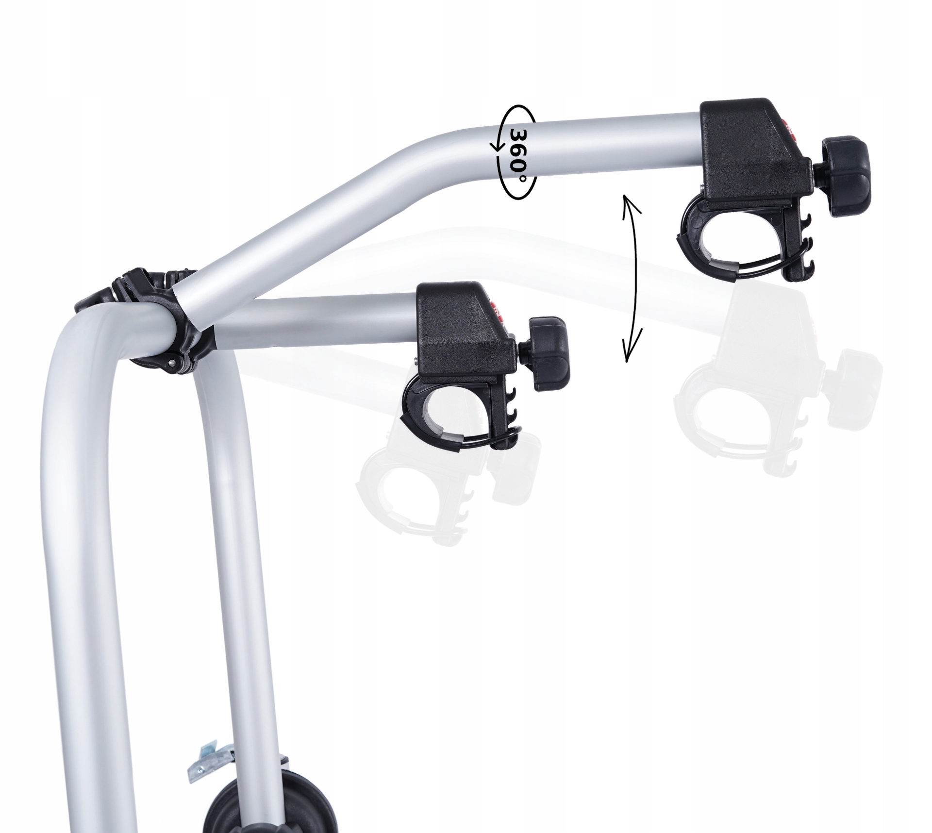 Bagażnik rowerowy na klapę do Ford Tourneo Cou/Cus Waga produktu 6.5 kg