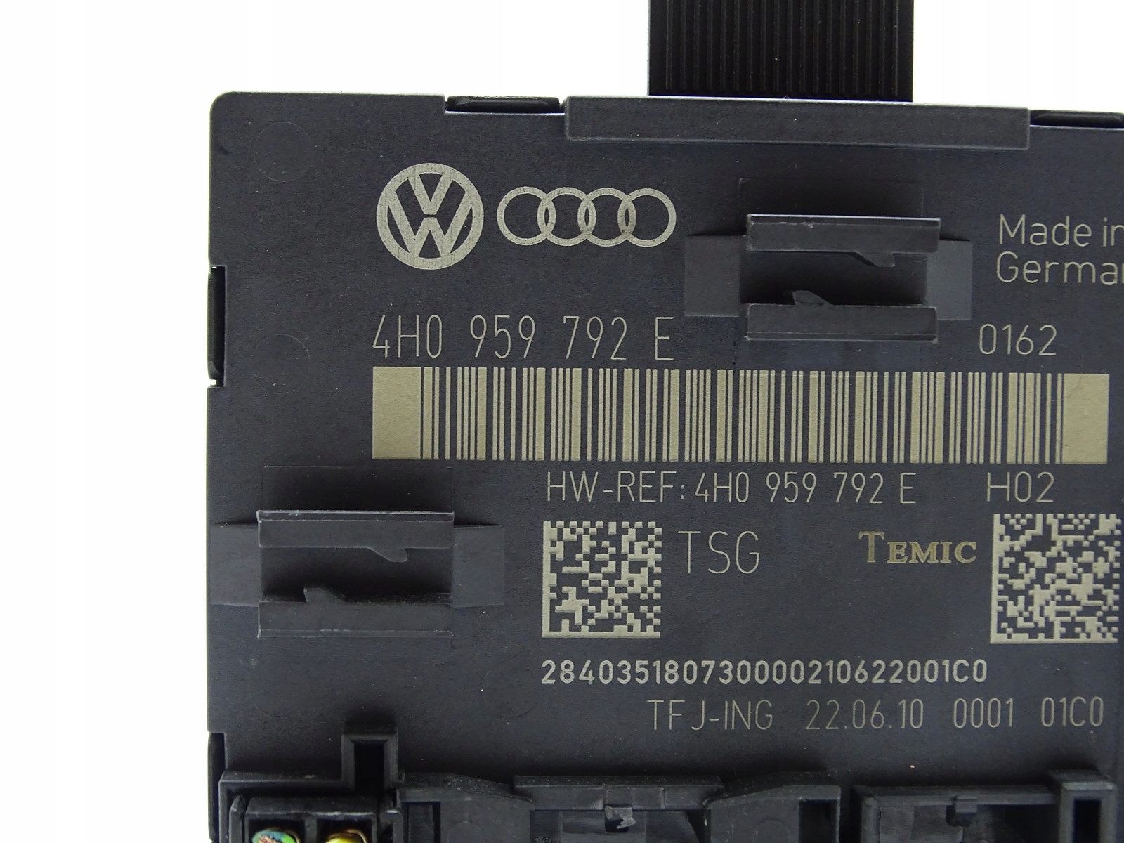 Module Portière Droite Avant AUDI A8 D4 4H 10- 4H0959792E