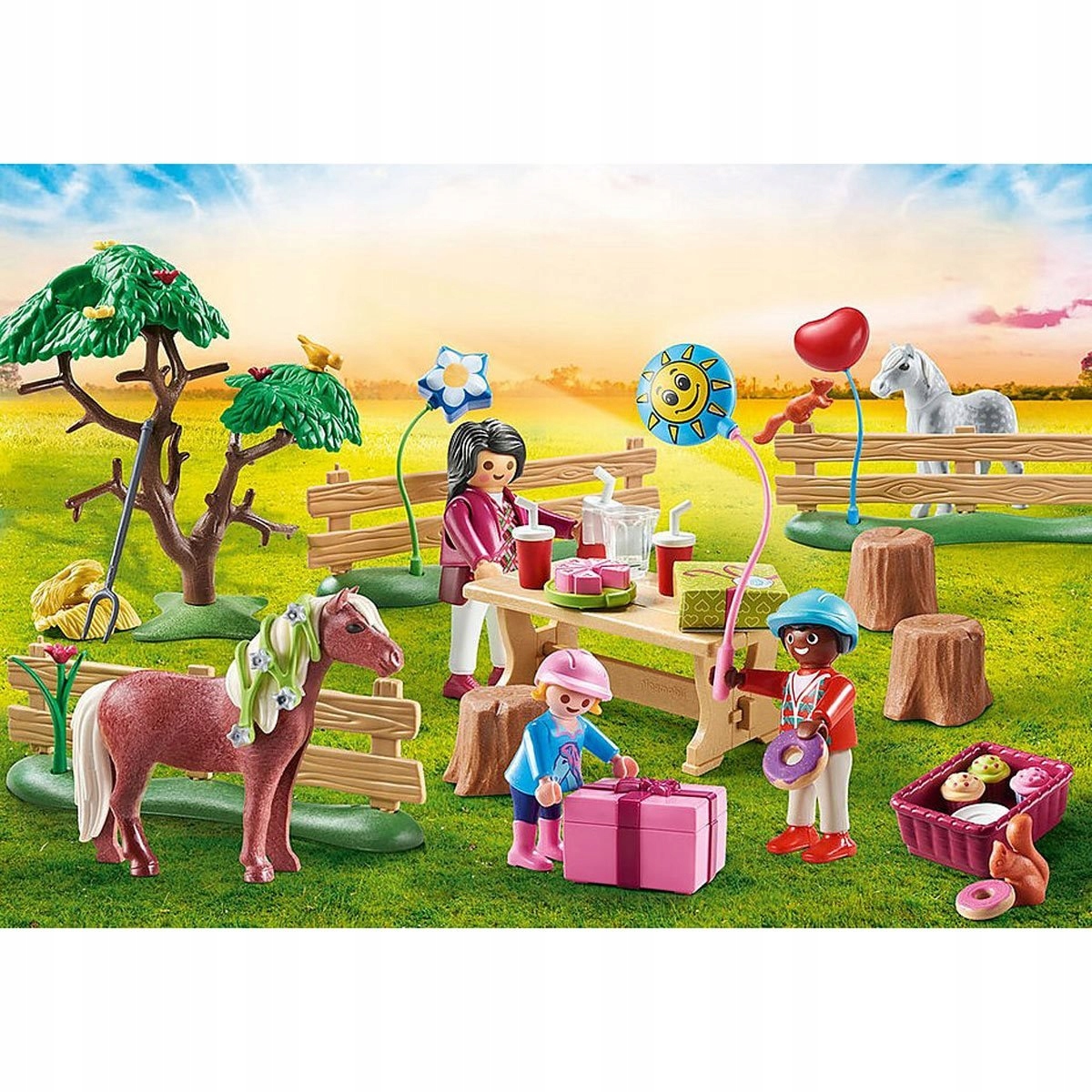 PLAYMOBIL 70997 URODZINY W STADNINIE KONI Marka Playmobil