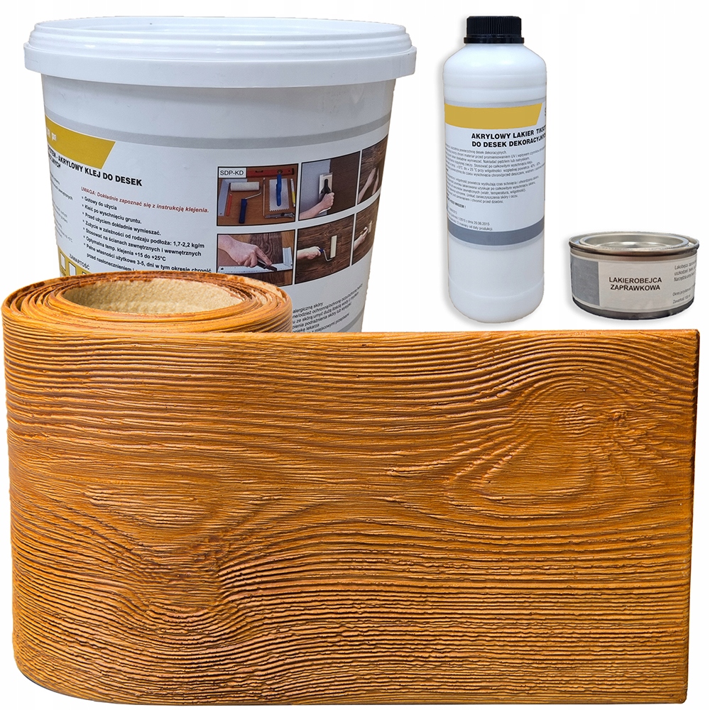 Fasádní deska Imitace dřeva 1 m2 Zlatý Dub