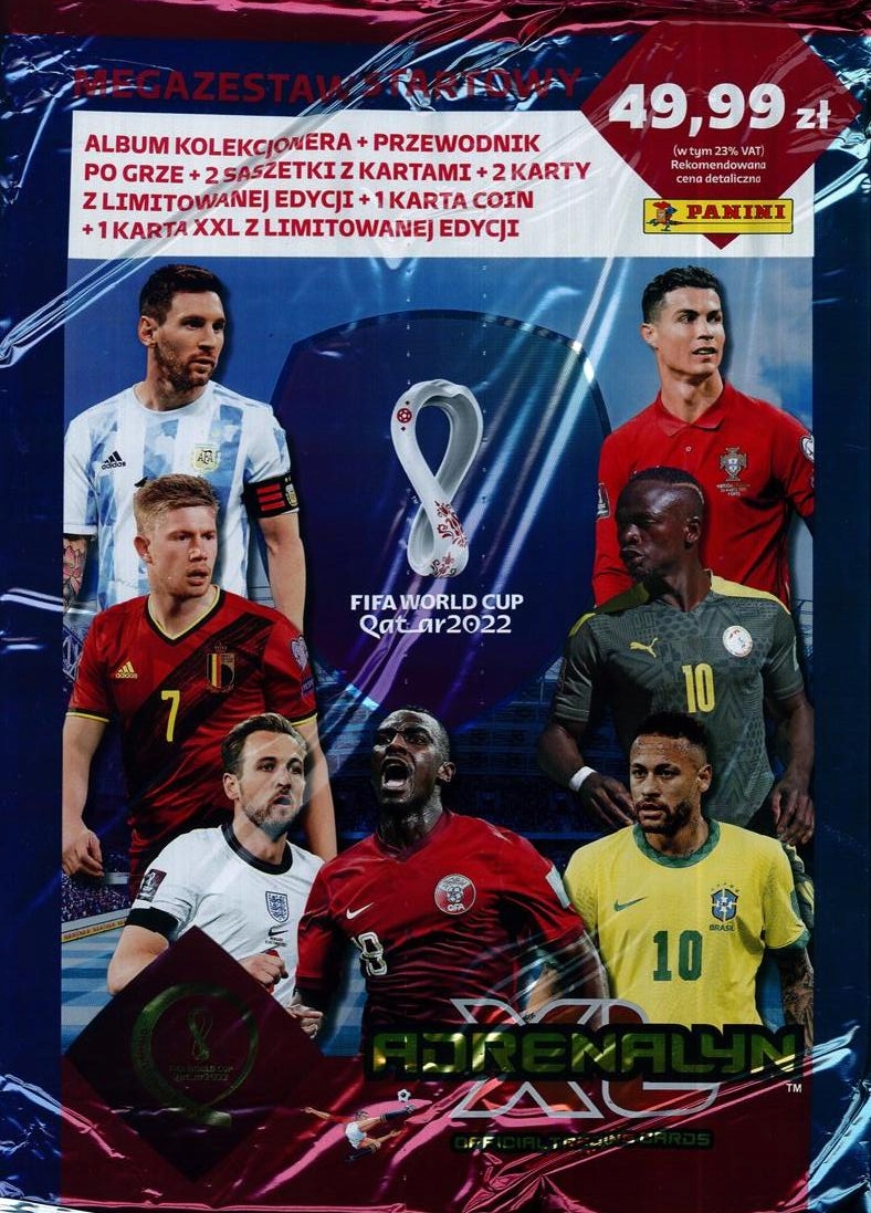 World Cup Qatar 2022 Zestaw Startowy Album na karty piłkarskie