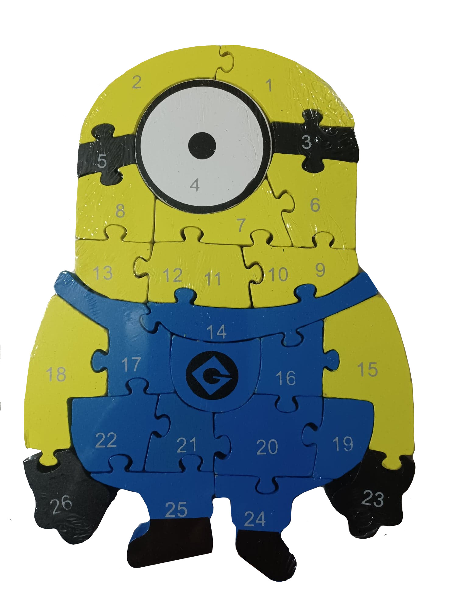 

Puzzle Drewniane Edukacyjne Minionek Minionki