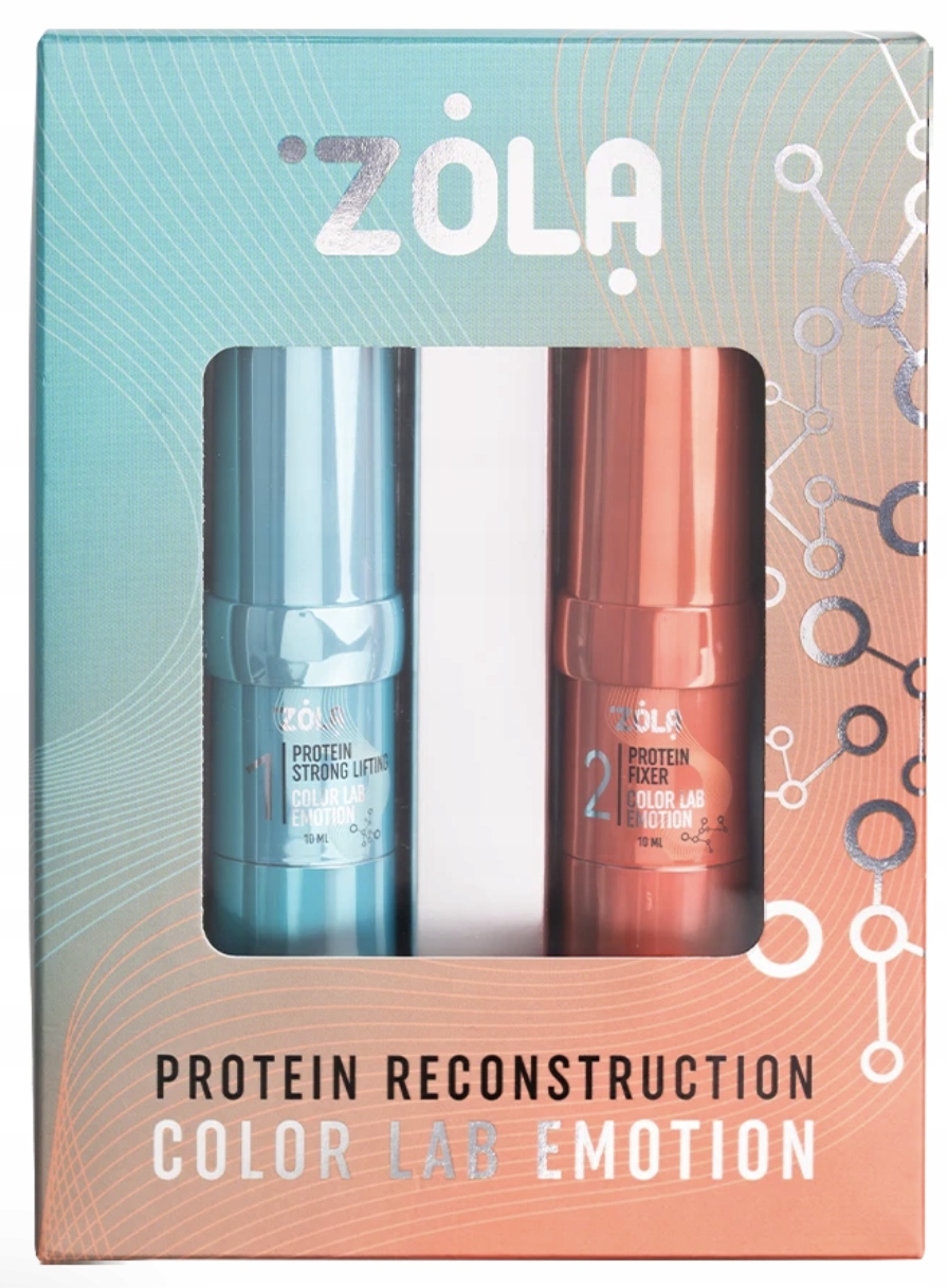 Zola Sada na laminování obočí a řas Color Lab Emotion 10 ml 10 ml