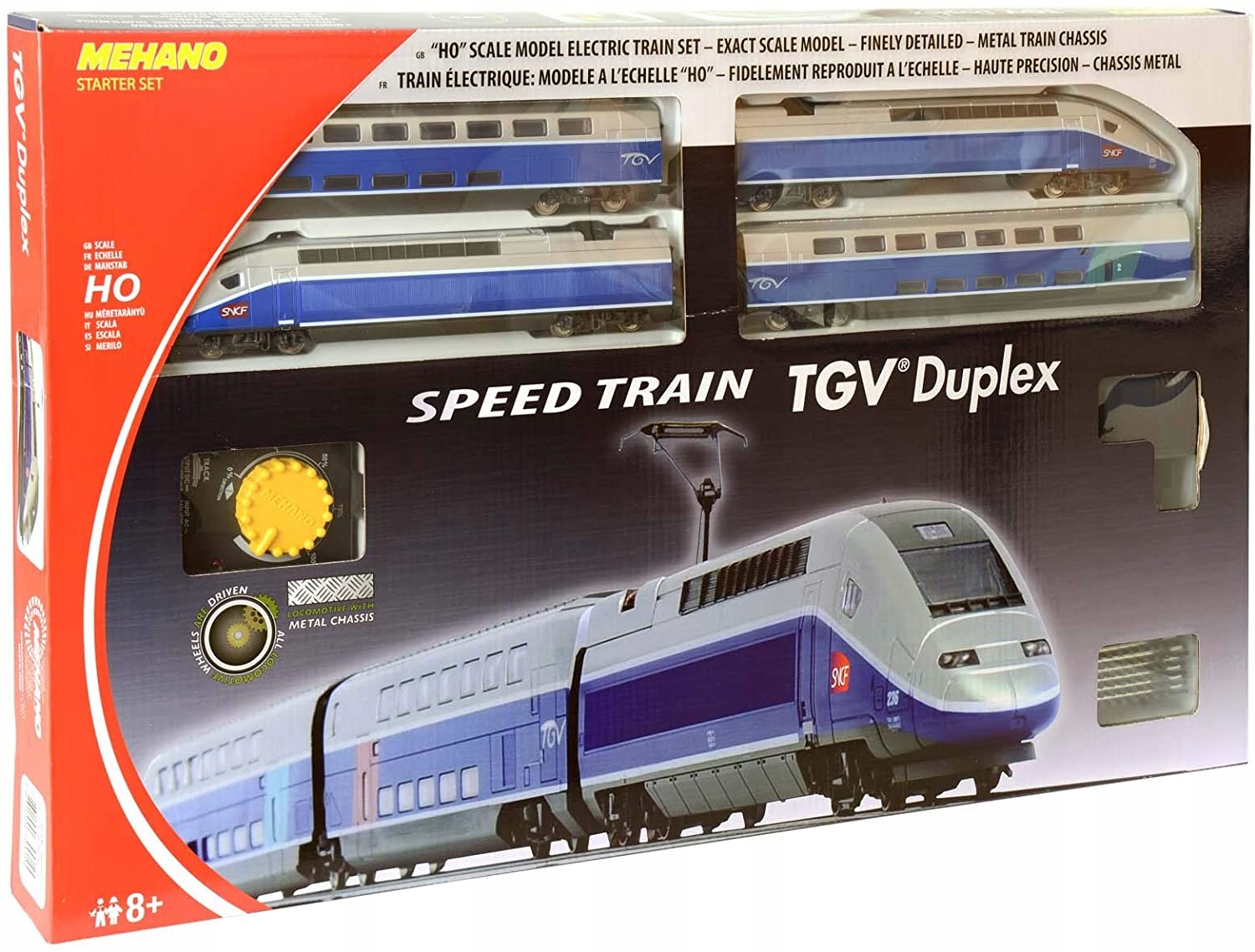 MEHANO Kolejka Zestaw Startowy T681 TGV Duplex Set 14254868398 