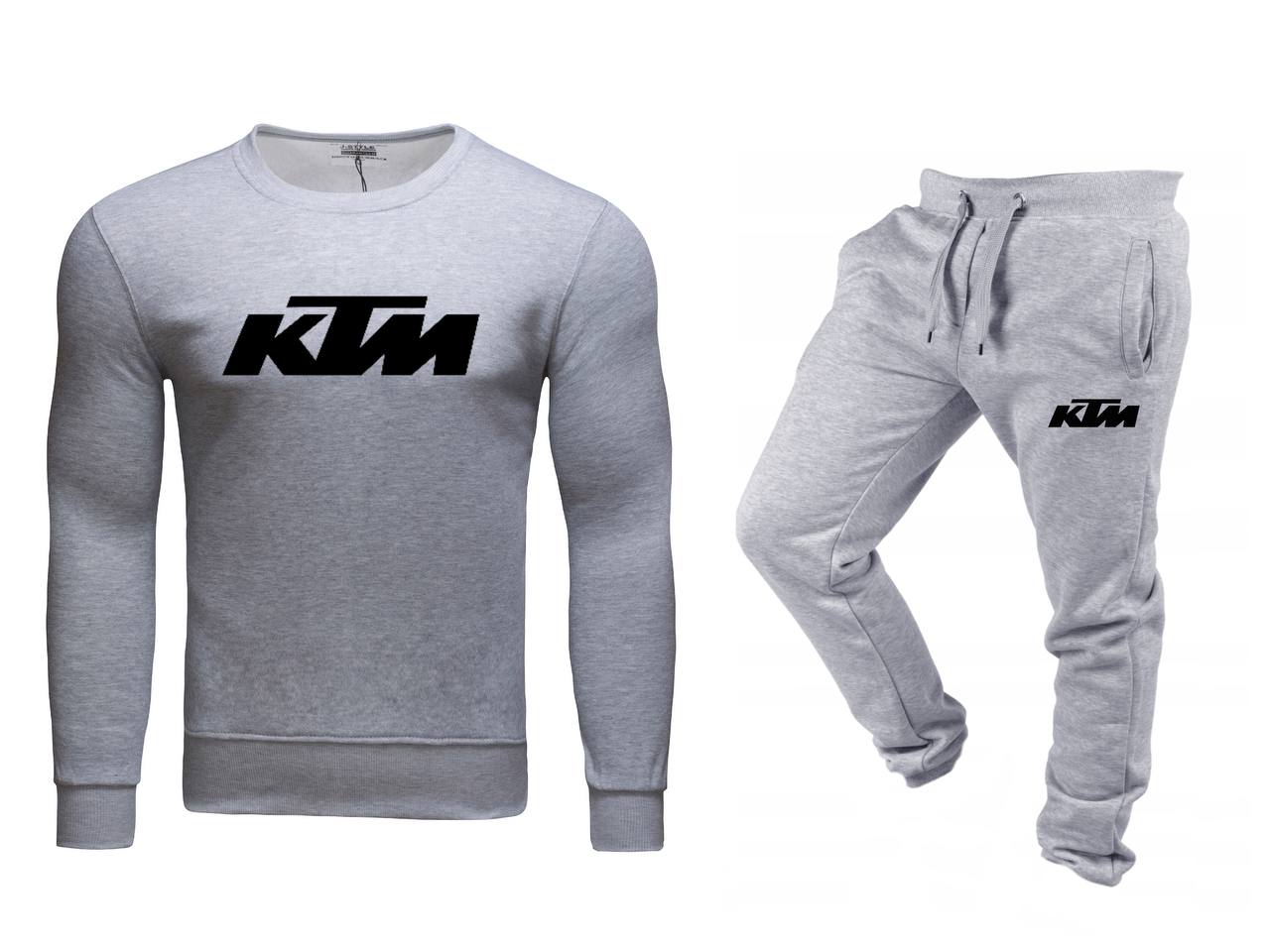 Teplákovka Tepláková Souprava Ktm šedá XL