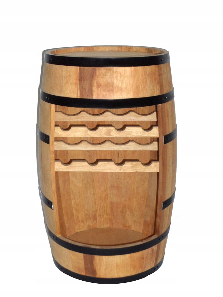 Drewniany barek na wino - Barek z beczki - minibar Producent inna