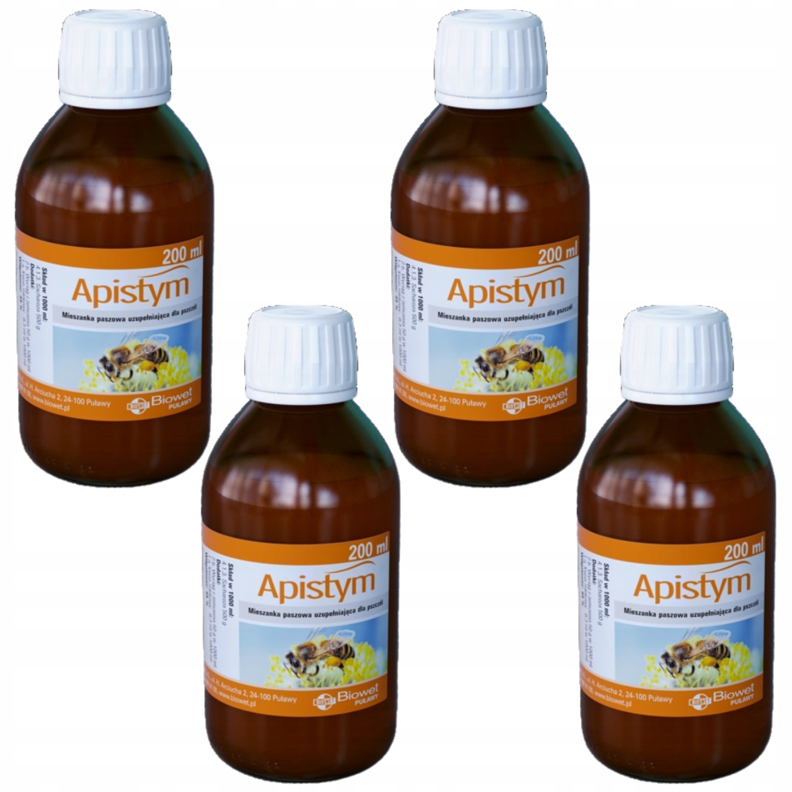 Apistym na nosemózu nosíme včely, přísada do sirupu 200 Ml x 4