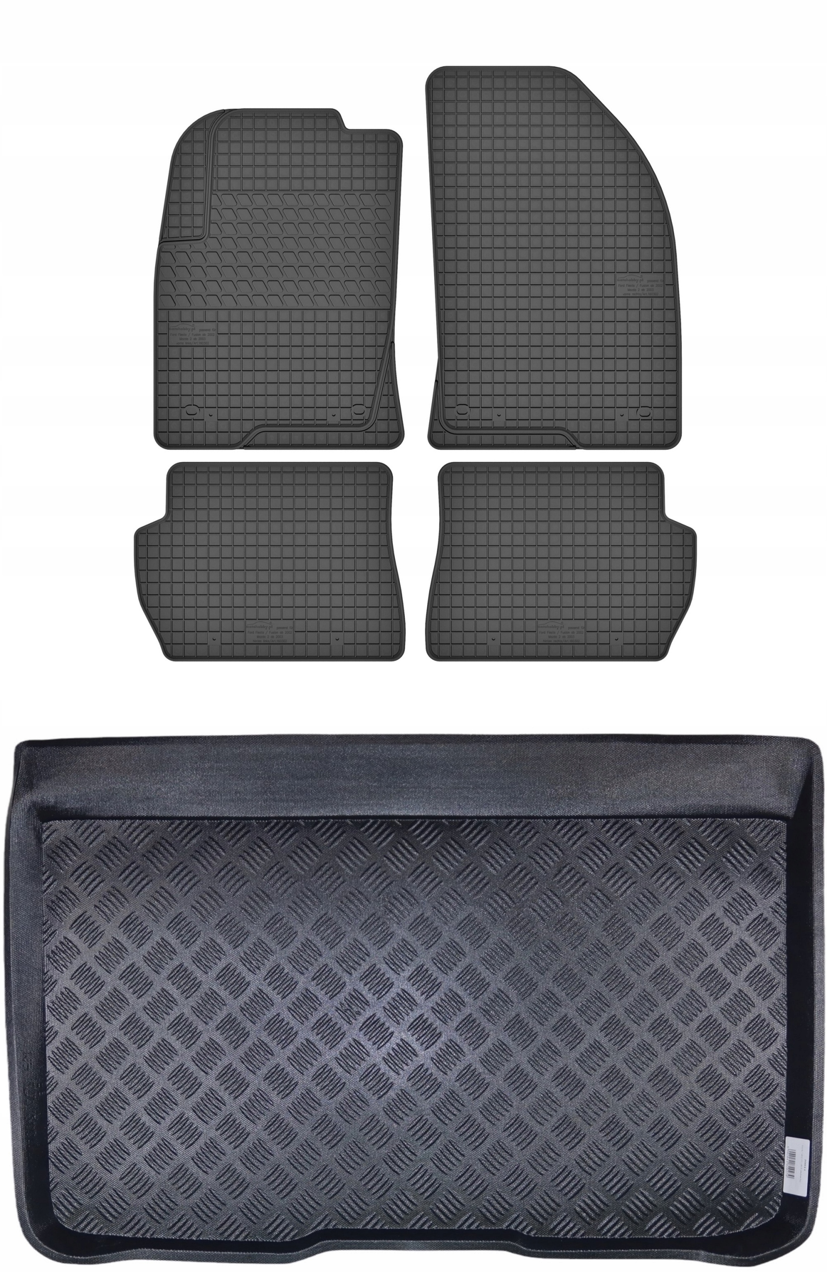 Koberce nosič pro: Mazda 2 I 2002-2007 hatchback