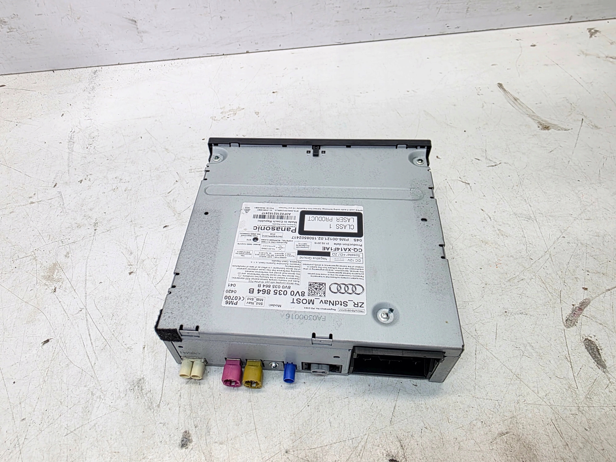 AUDI MULTIMEDIA navigation devices card reader SD AUDI A3 8V 8V0035864B 8V0035864B