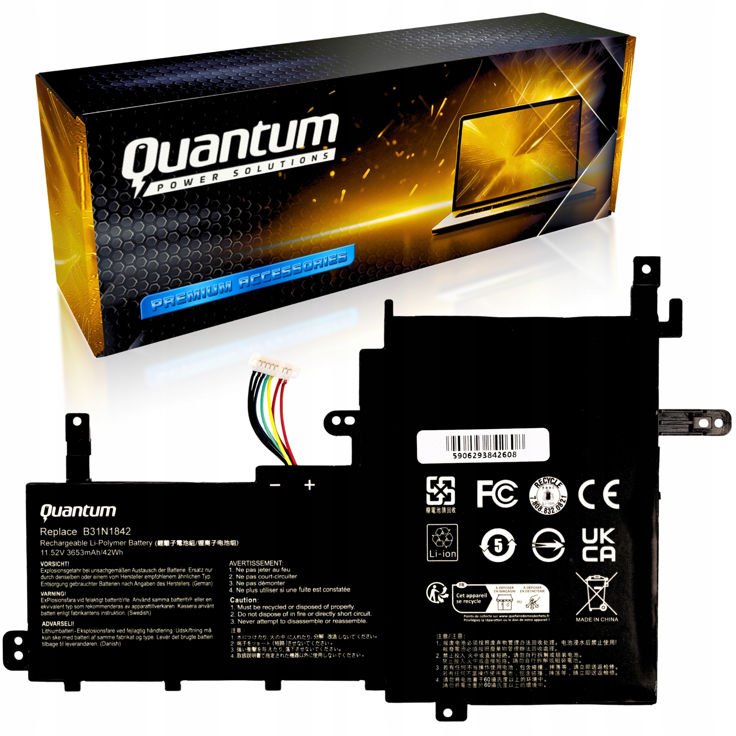 Baterie B31N1842 pro Asus Vivobook K513E M513I S513E V531FA X513EA S531FA