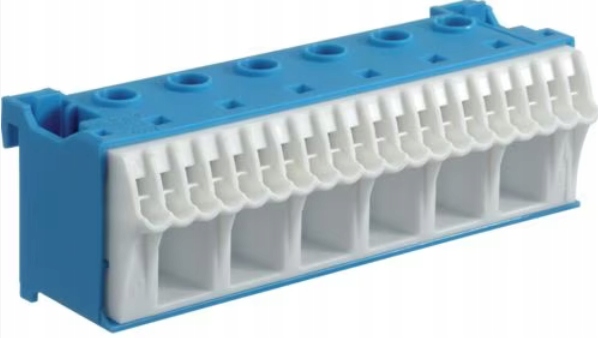 KN26N Blok samozacisków 63A niebieski Hager