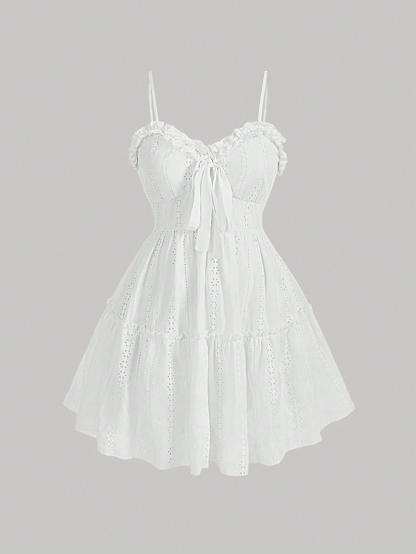 Šaty S Rozevřenými Ramínky Casual Shein 5XL