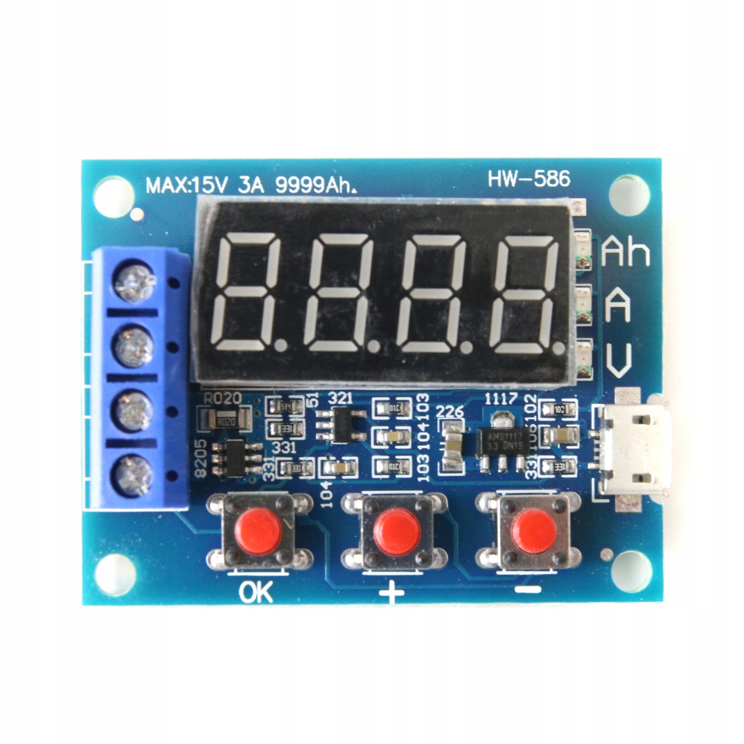 

Tester pojemności akumulatorów HW586/ZB2L3