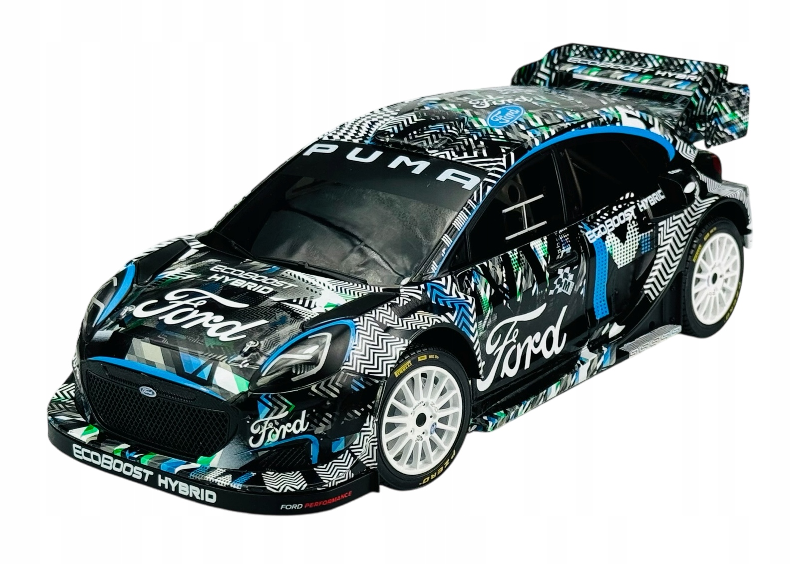 Solido 2021 Ford Puma Rally 1:18 Nový Kovový Model S1809501