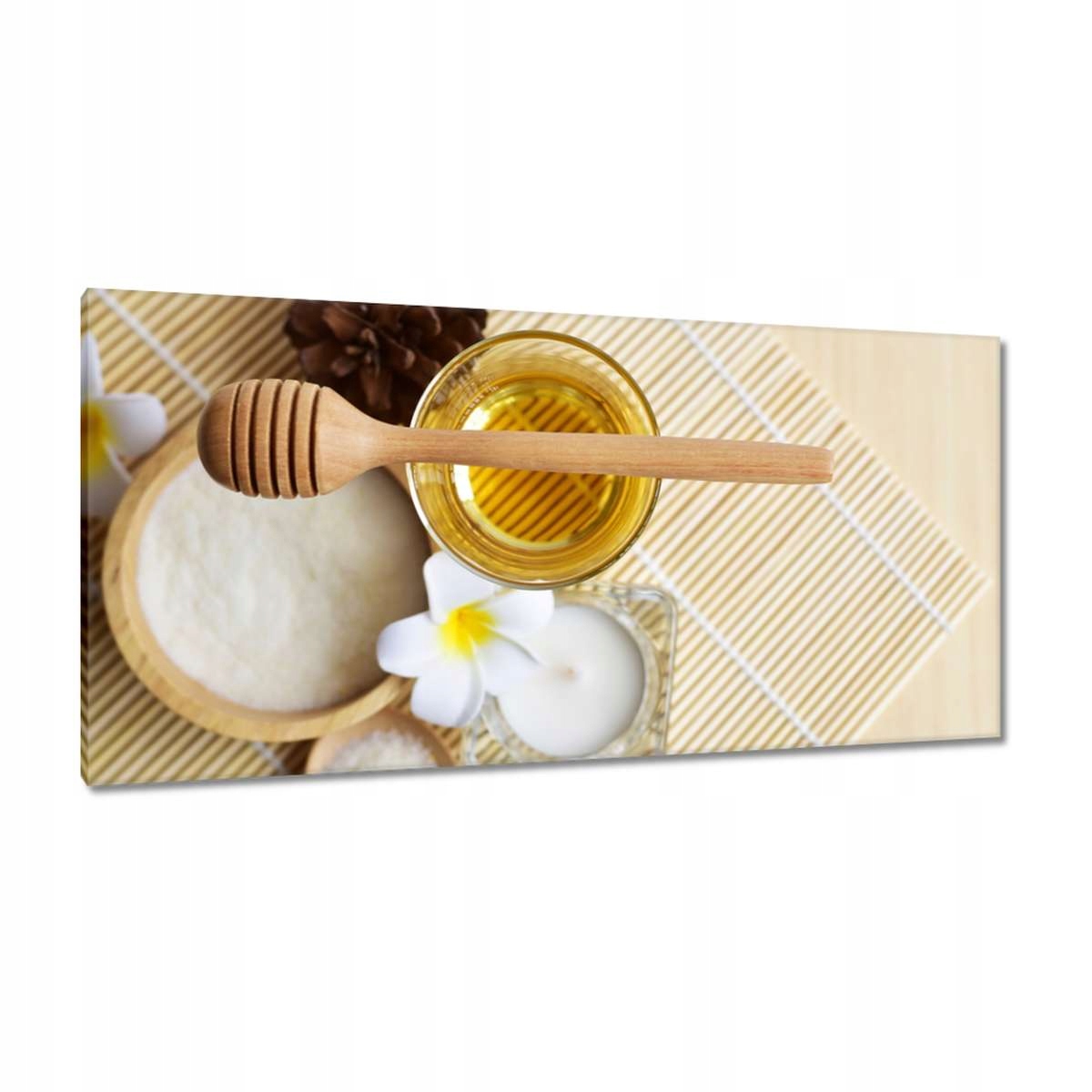 Obrazy 115x55 Přírodní kosmetika Spa