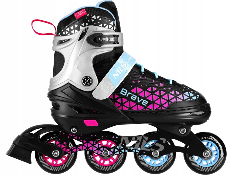 Łyżworolki Nils Extreme Brave NH18190A 4w1 (rozmiar 34-38)