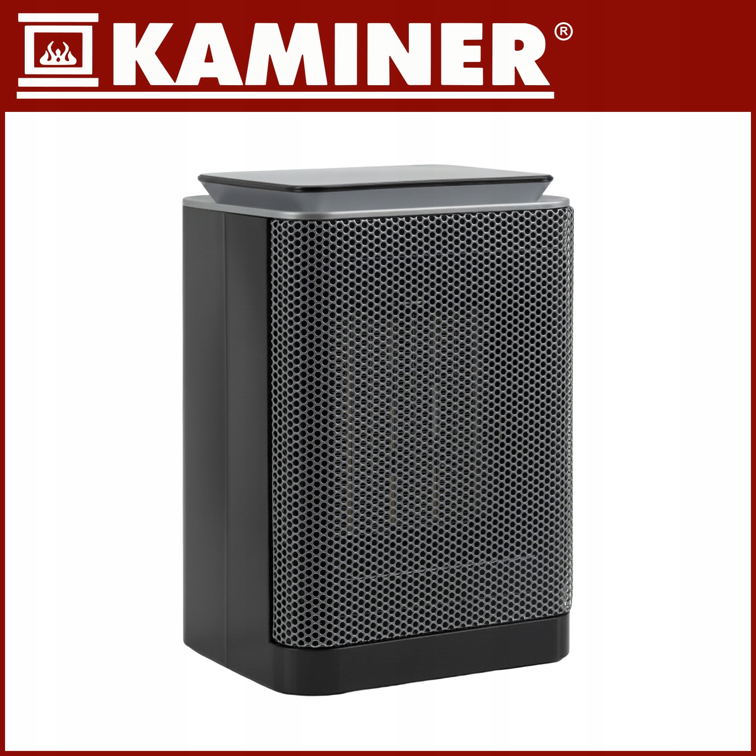 Elektrický ohrievač Kaminer keramický 1500 W s elektronickým termostatom