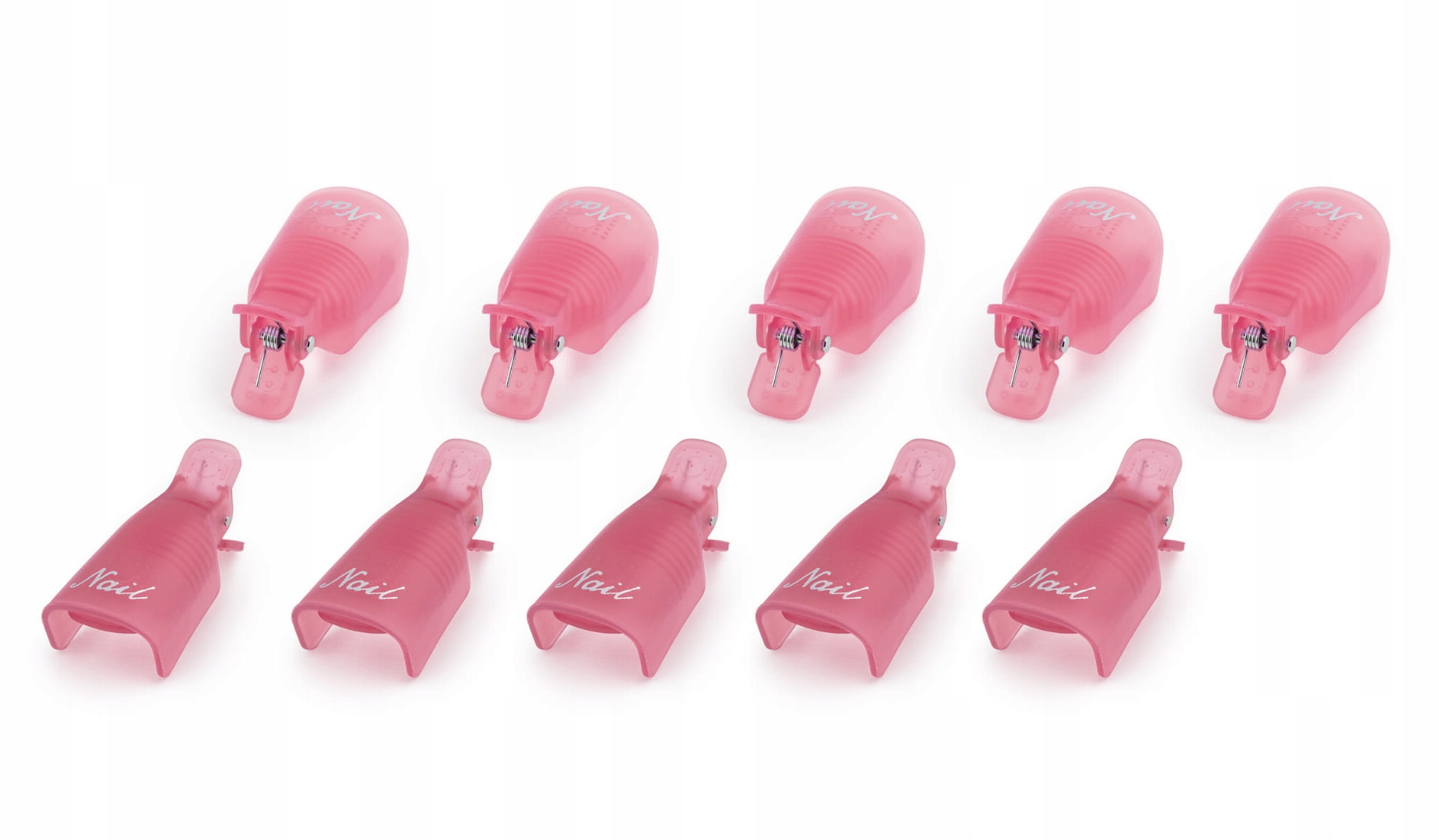 KLIPSY DO ŚCIĄGANIA USUWANIA HYBRYD LAKIERU 10szt.