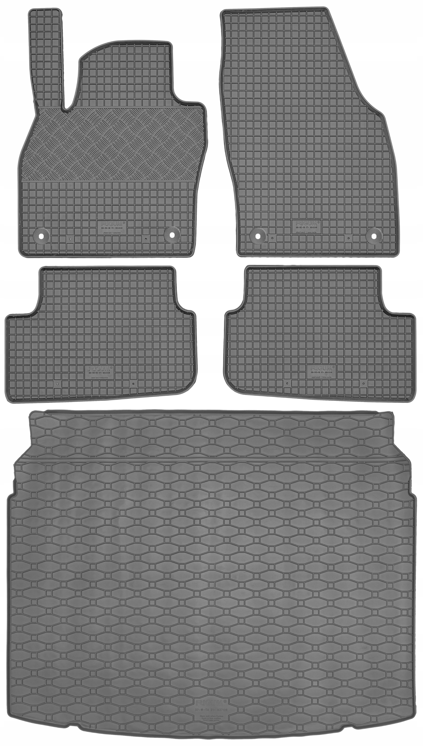 Volkswagen Taigo Suv od roku 09.2021 Set Koberce batožinový priestor