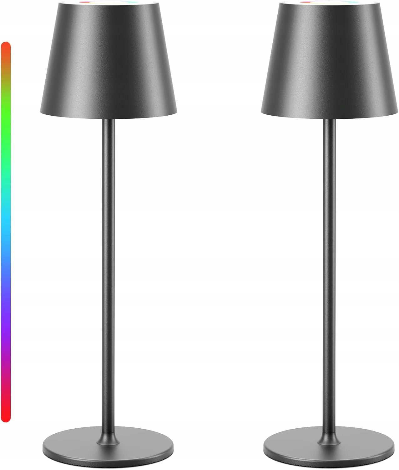 Led Stolní Lampa Qsky Domácí Lampička Na Stůl Rgb Sada 2KS Dekor