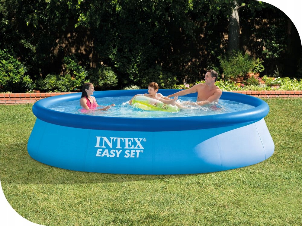 Basen Ogrodowy Rozporowy 396x84 Intex 28143 Pojemność 7290 l