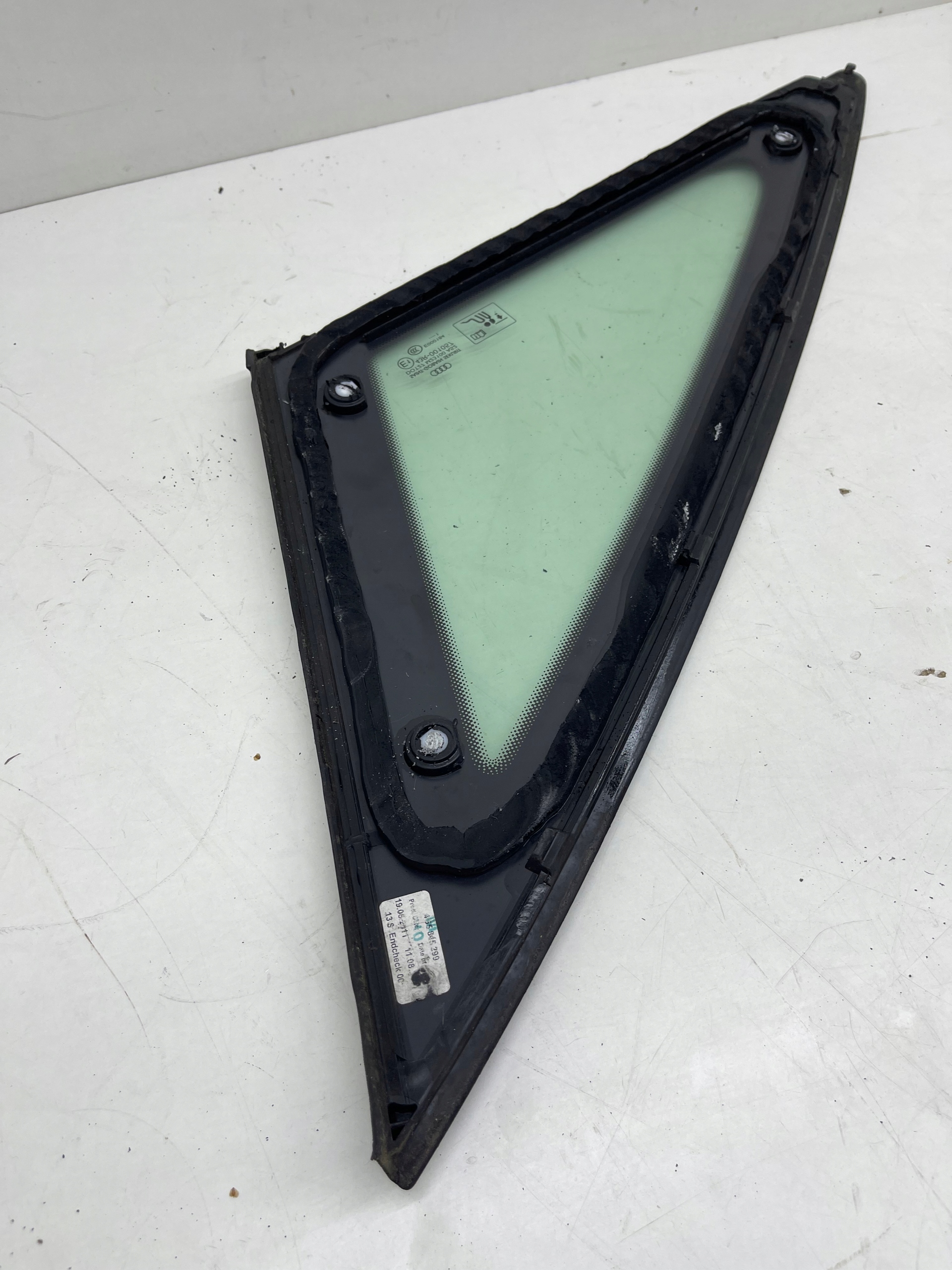 AUDI A6 C7 sedan window bodywork left rear part original!