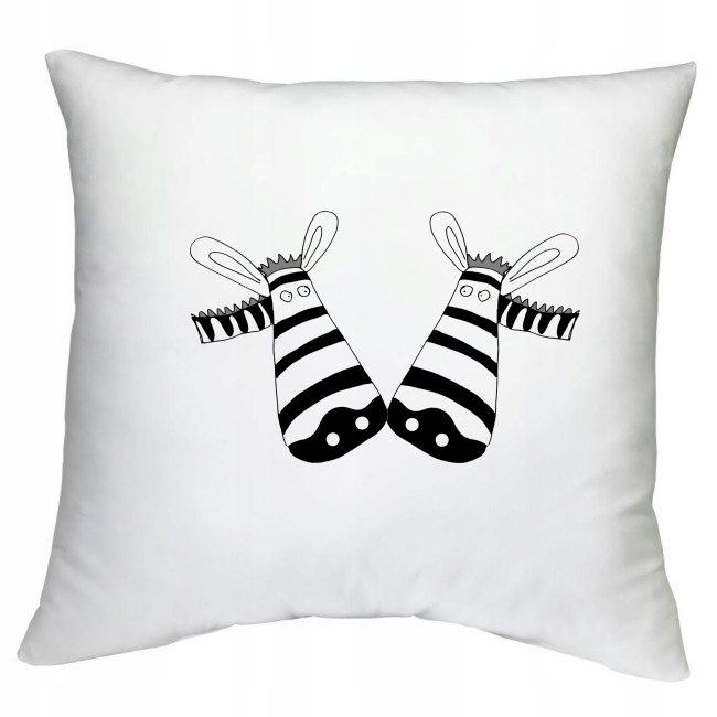 PODUSZKA ZEBRA ZEBRY ZEBERKI PASKI WZORY Kod producenta PODUSZKA