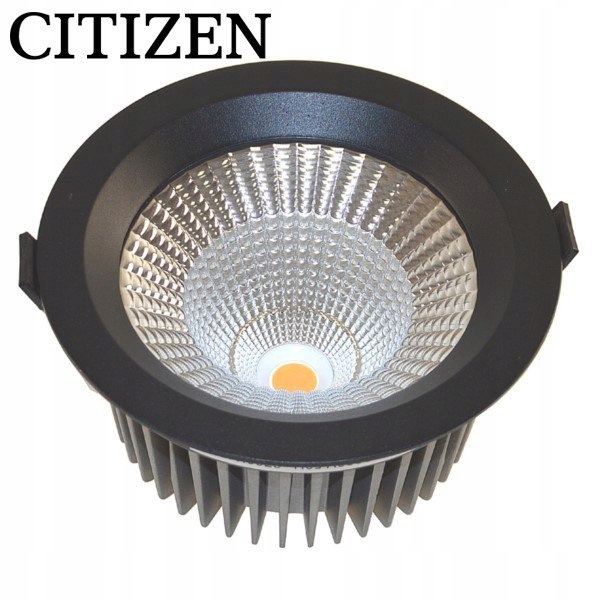 Led Stropní Svítidlo Davels 30W 4000K Citizen IP65 černé