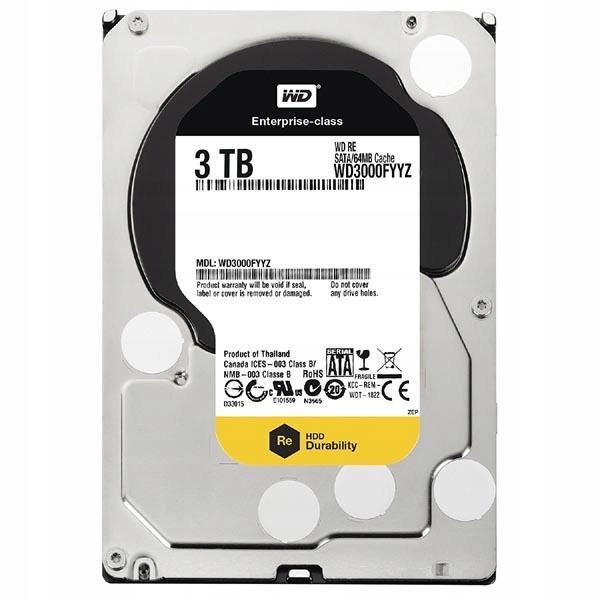 Dysk HDD 3TB 3.5