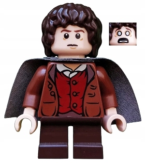 Lego 9470 samotná figurka lor003 Frodo Pytlík Nová