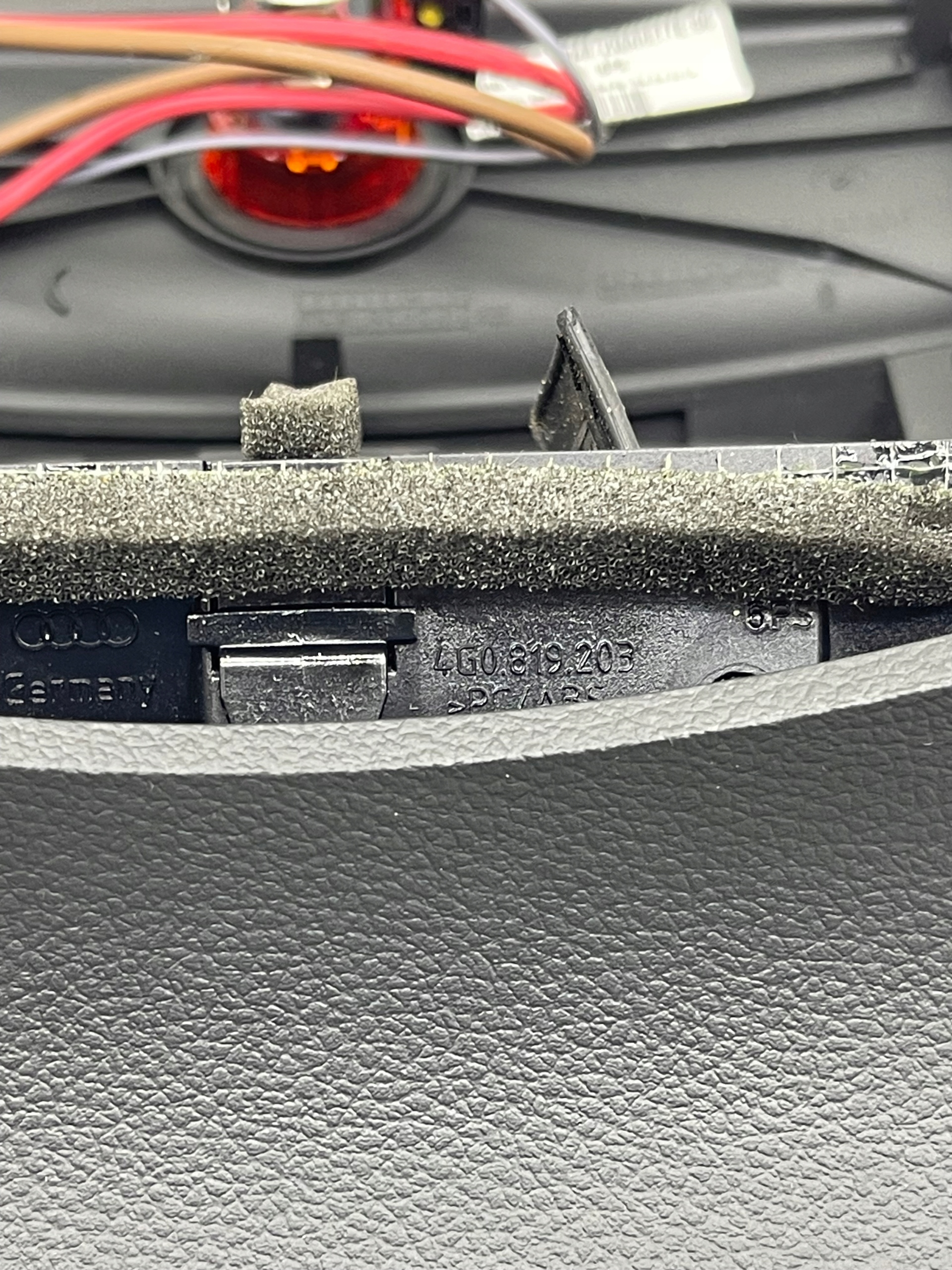 AUDI A6 C7 tunel central frame grid air conditioning devices passenger compartment KOMPLET!