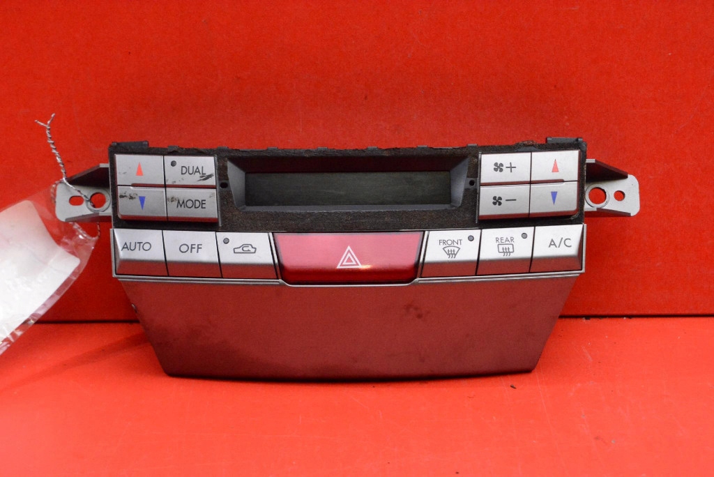 control panel air conditioning devices KLIMY 72311AJ030 SUBARU OUTBACK 4 IV 09-12